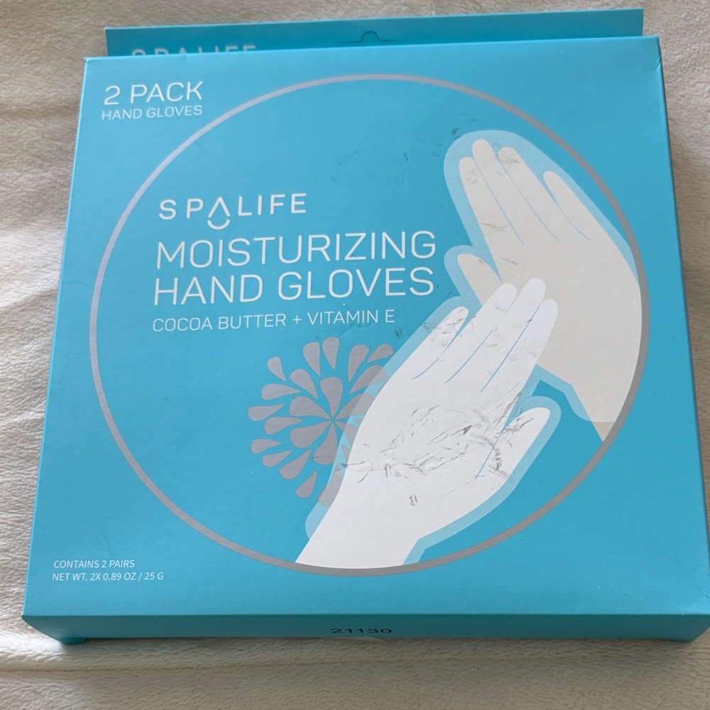 SPALIFE Blue Moisturizing Hand Gloves WITH cocoa butter and vitamin E